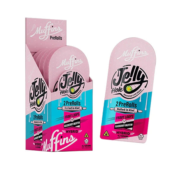 Muffins Jelly Hole Live Budder Pre rolls 4.2G (2ct)