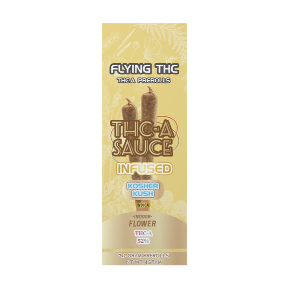 FLYING HORSE Flying THC THC-A Sauce Infused Pre rolls