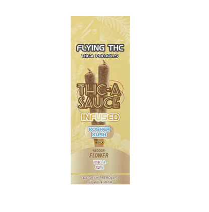 FLYING HORSE Flying THC THC-A Sauce Infused Pre rolls