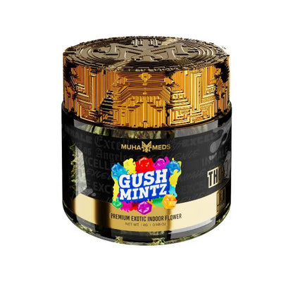 Muha Meds Premium flower jar 4 gram THC A