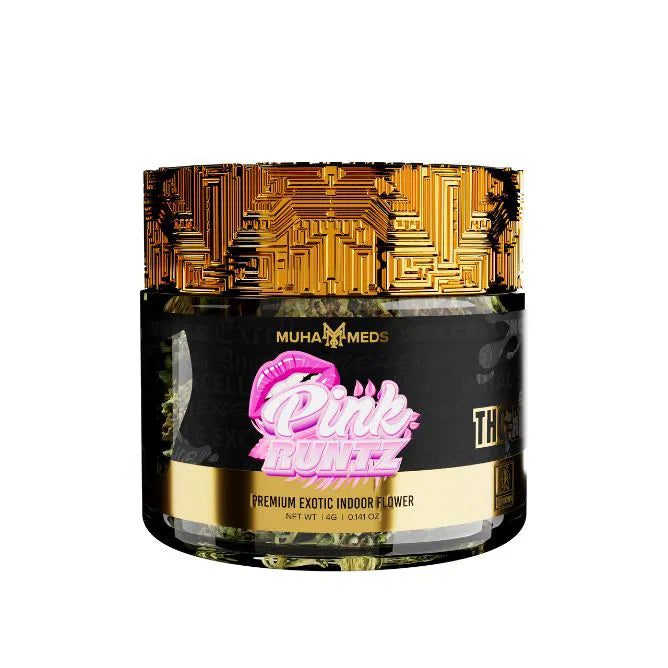 Muha Meds Premium flower jar 4 gram THC A
