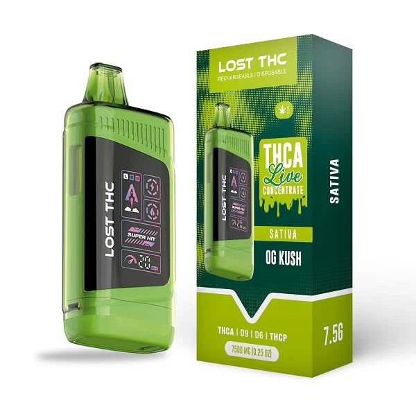 Lost THC V3 7.5 Gram THCA Disposable
