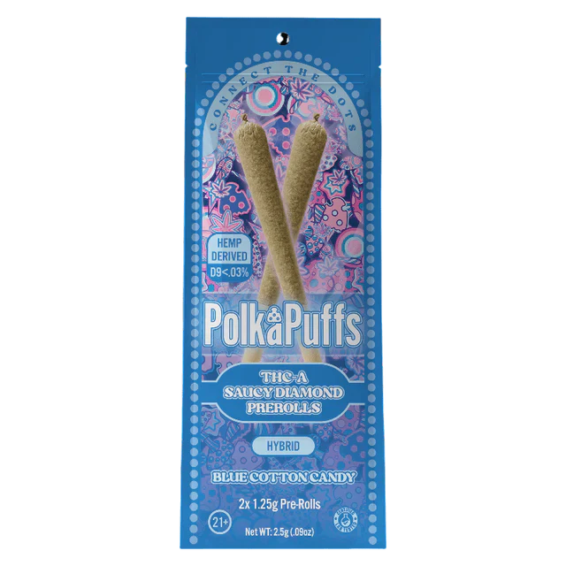 POLKADOT: POLKA PUFF THCA PREROLLS - 2.5G
