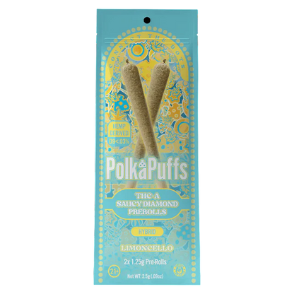 POLKADOT: POLKA PUFF THCA PREROLLS - 2.5G