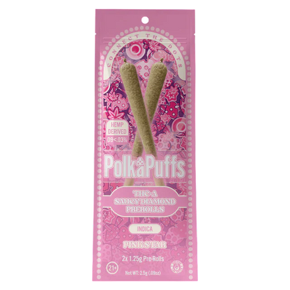 POLKADOT: POLKA PUFF THCA PREROLLS - 2.5G