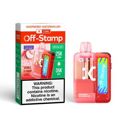 Off-Stamp X-CUBE "CRYSTAL CUBE" 35K Disposable KIT Powered By LOST MARY – 35000 Puffs