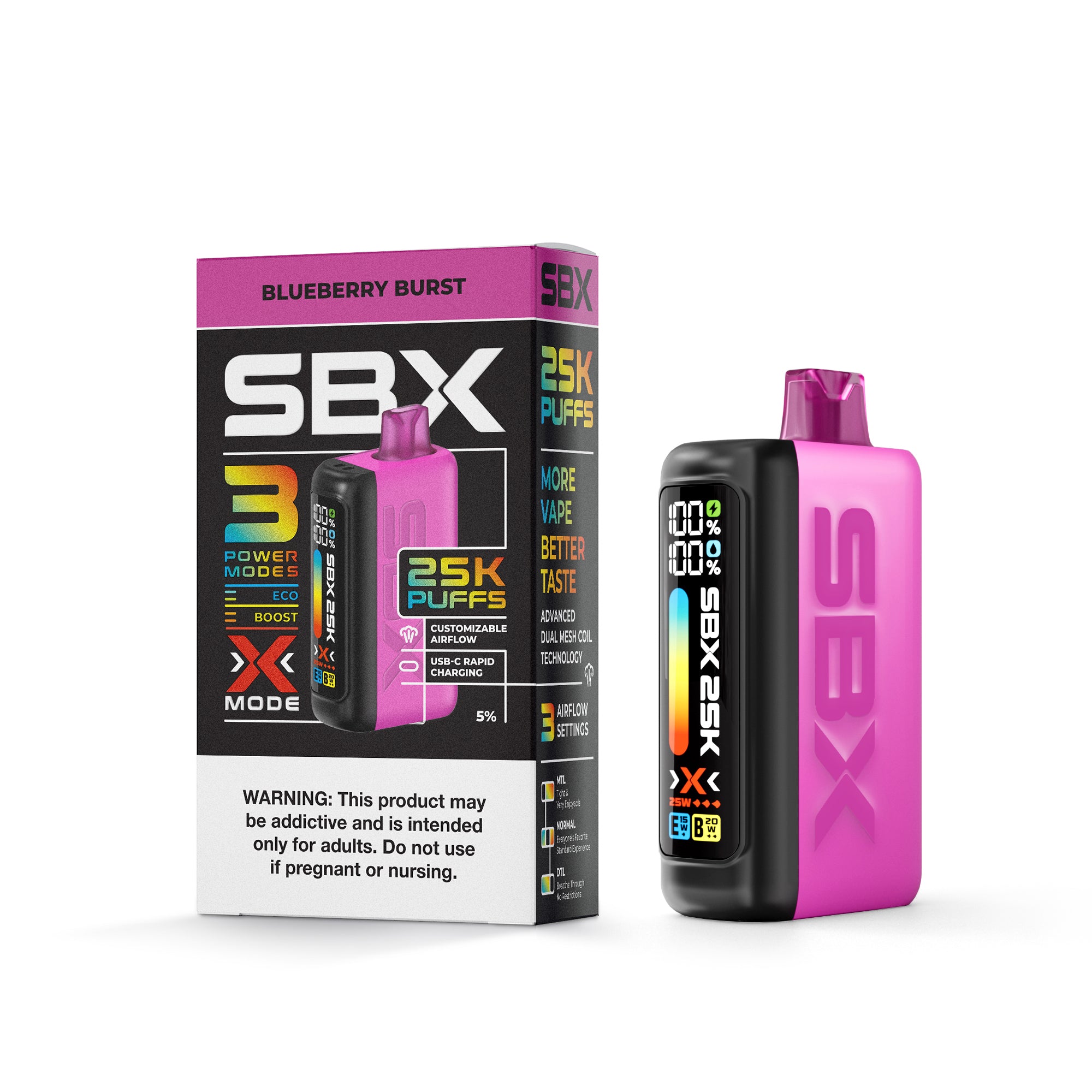 SBX Metatine 25000 Puffs Disposable Vape