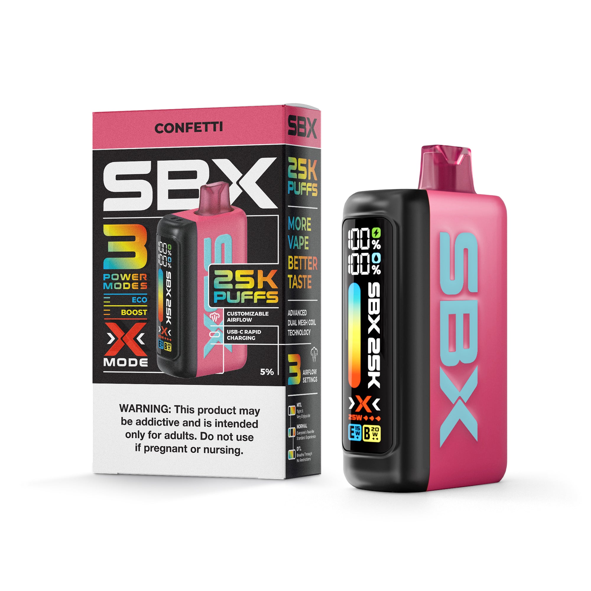 SBX Metatine 25000 Puffs Disposable Vape