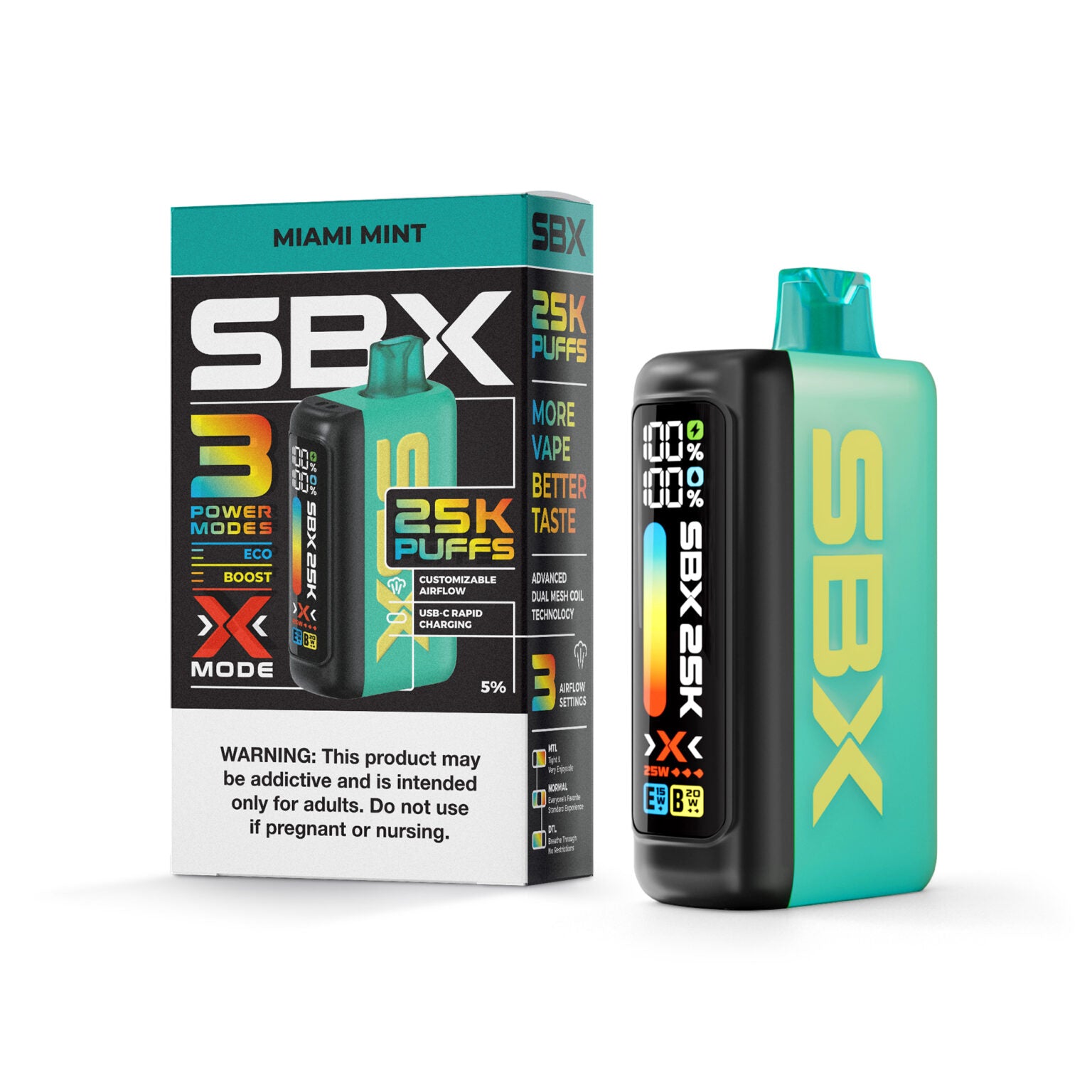 SBX Metatine 25000 Puffs Disposable Vape