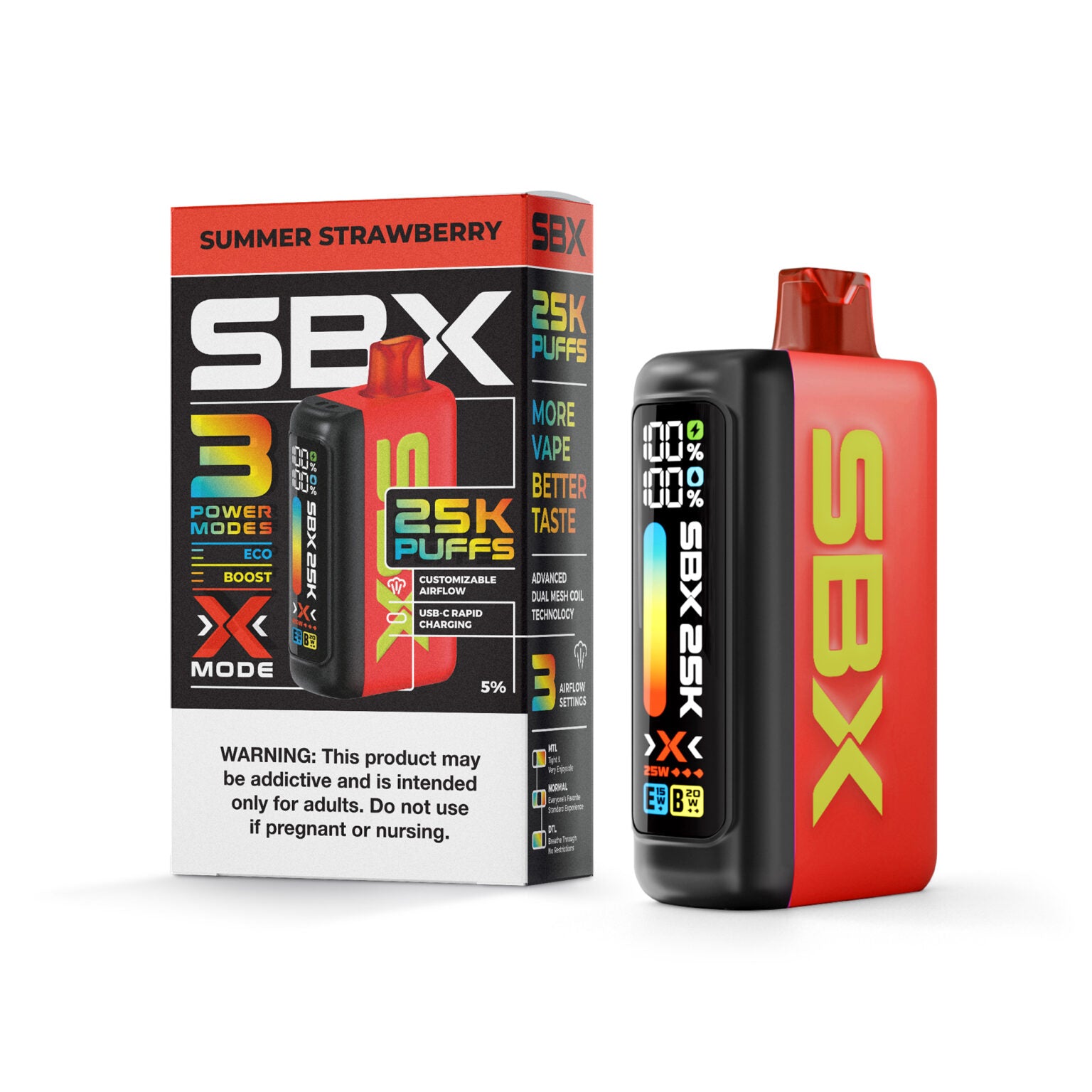 SBX Metatine 25000 Puffs Disposable Vape