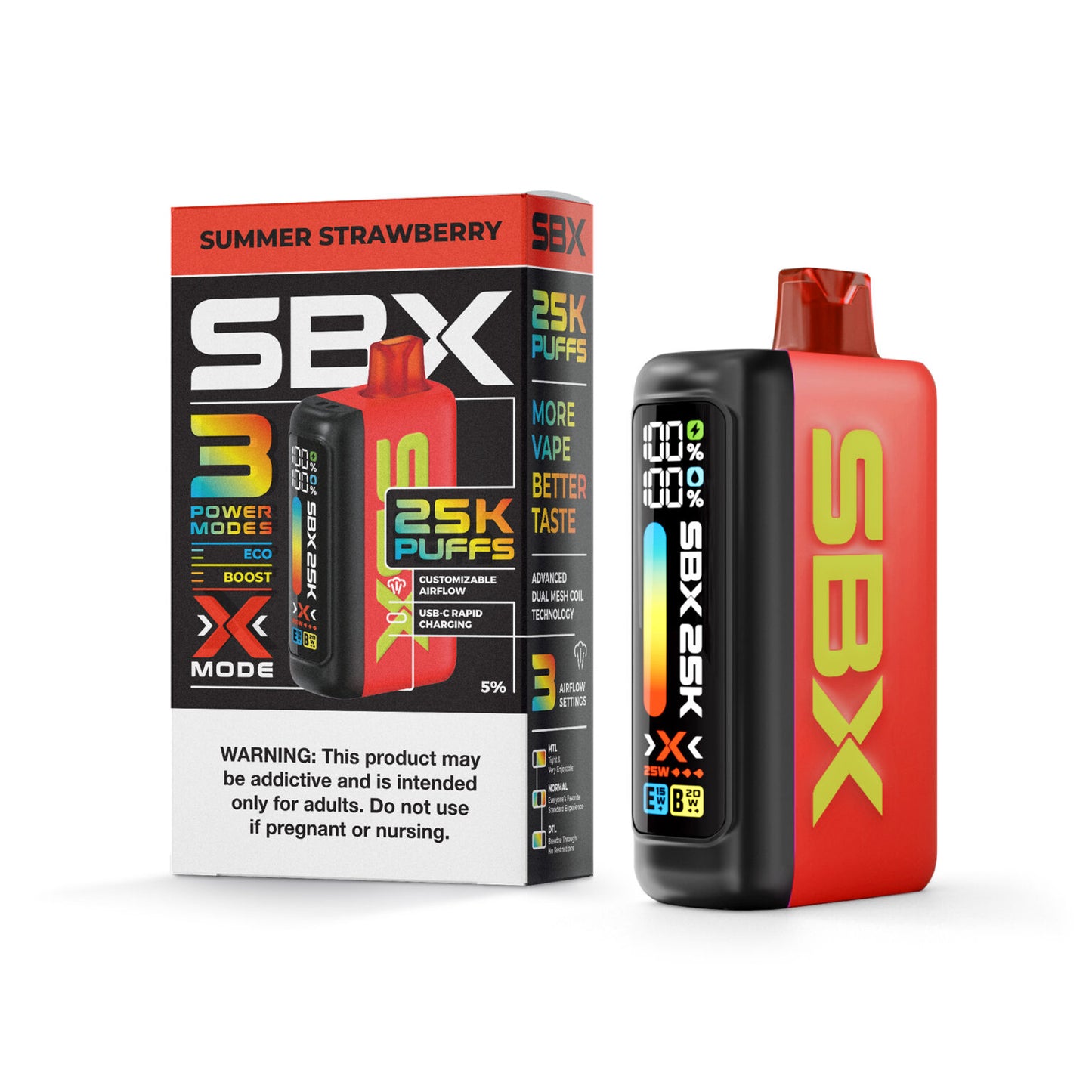 SBX Metatine 25000 Puffs Disposable Vape