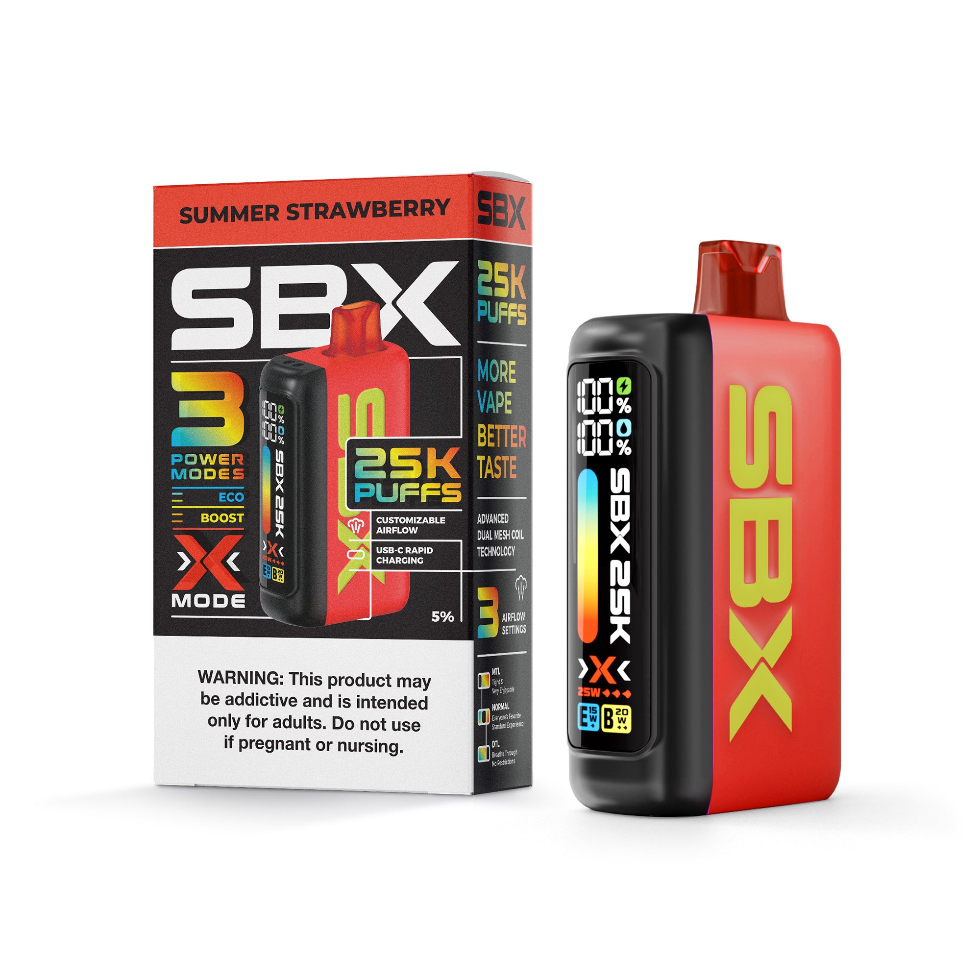 SBX Metatine 25000 Puffs Disposable Vape