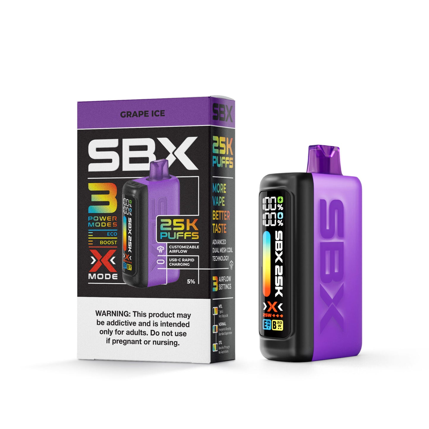SBX Metatine 25000 Puffs Disposable Vape