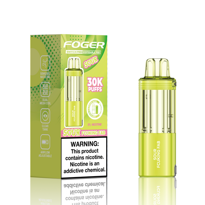 FOGER Switch Pro 30K Disposable Device POD - 30,000 Puff