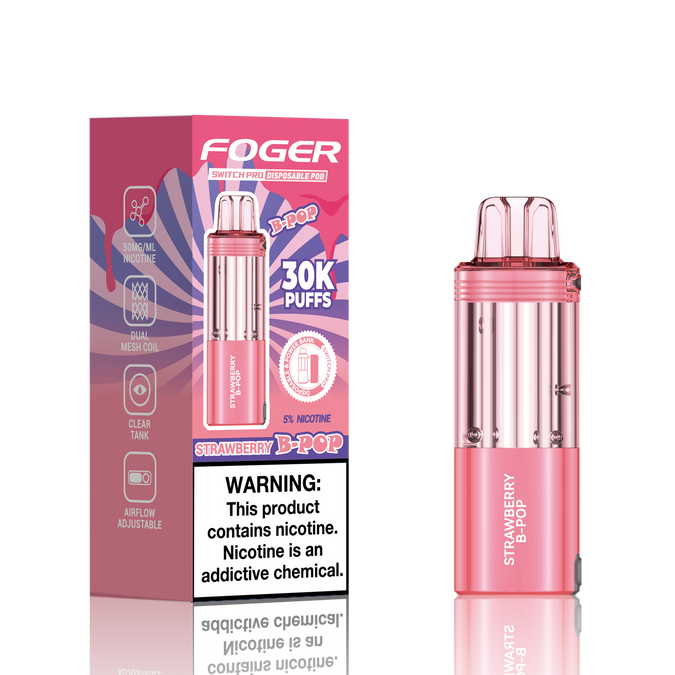 FOGER Switch Pro 30K Disposable Device POD - 30,000 Puff