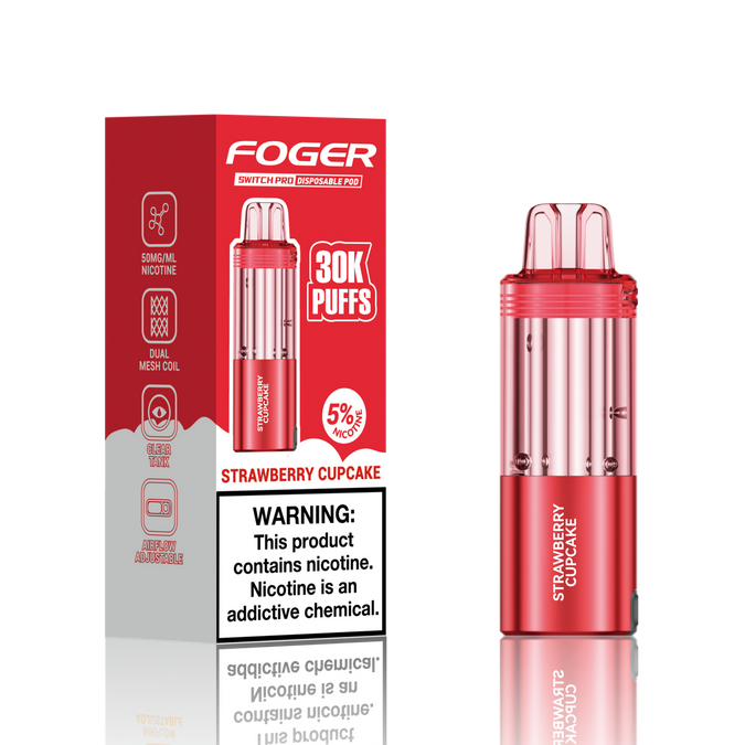 FOGER Switch Pro 30K Disposable Device POD - 30,000 Puff