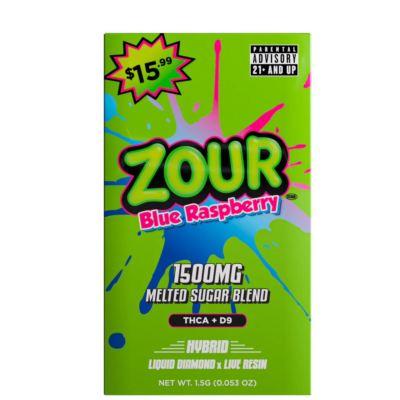 Zour Stash THC-A 1.5 Grams Disposables