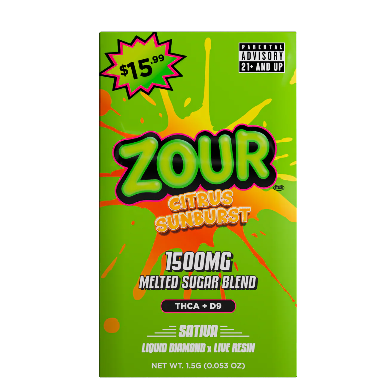 Zour Stash THC-A 1.5 Grams Disposables