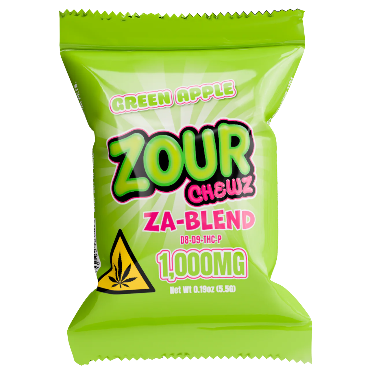 10 x Zour Chewz 1000mg Edible