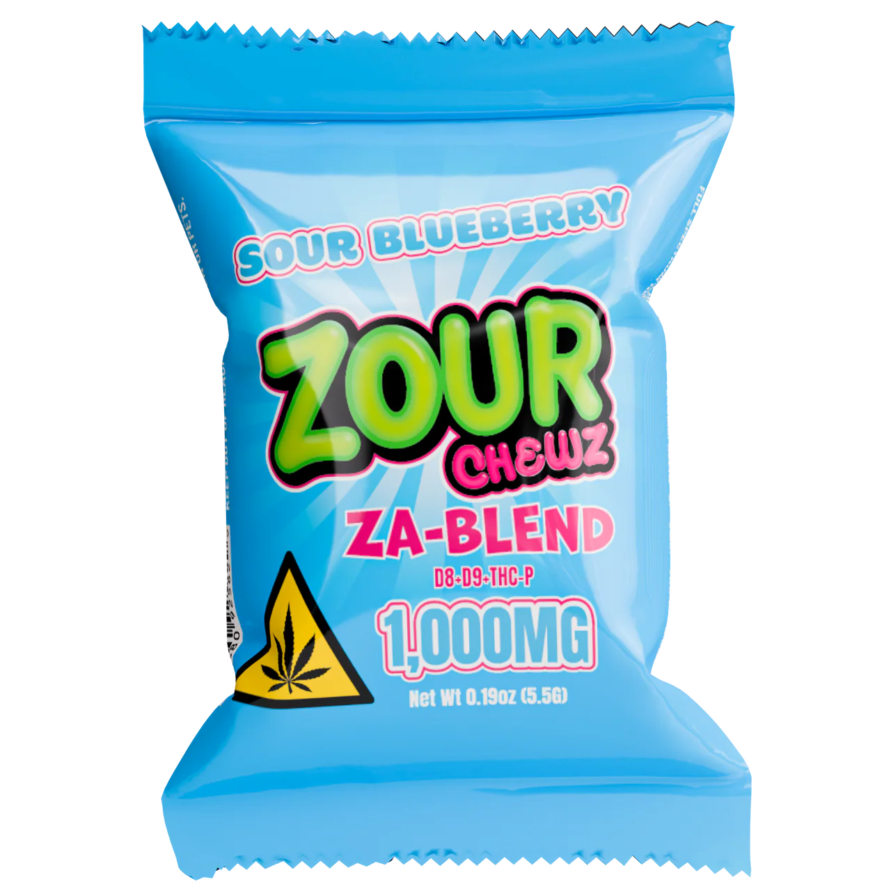 10 x Zour Chewz 1000mg Edible