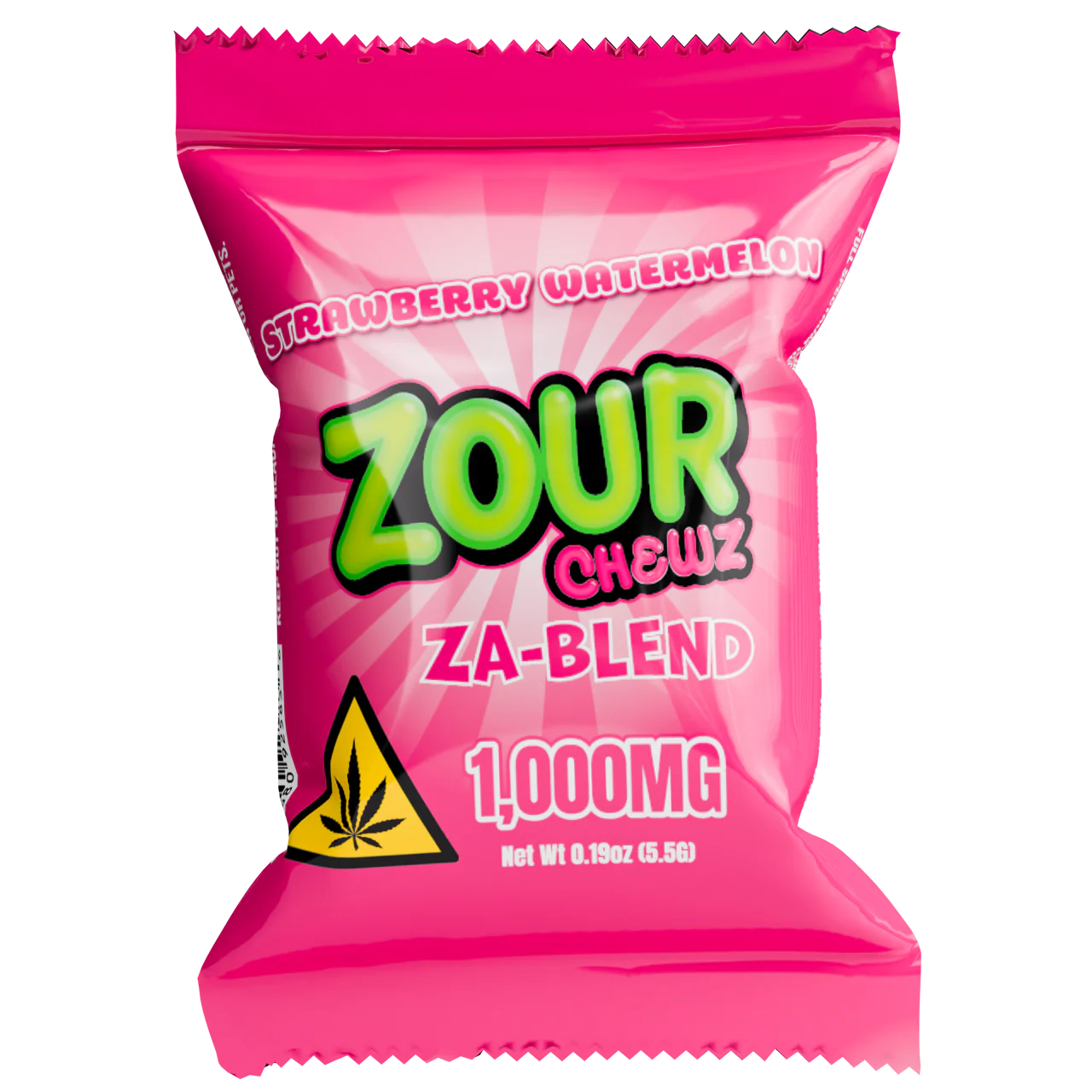 10 x Zour Chewz 1000mg Edible