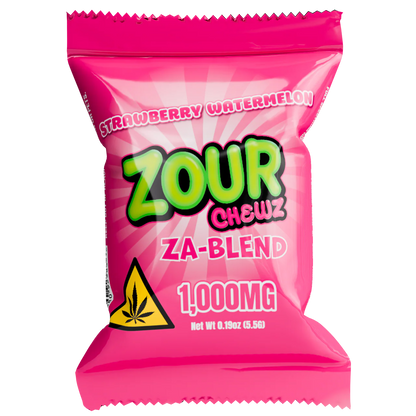 10 x Zour Chewz 1000mg Edible