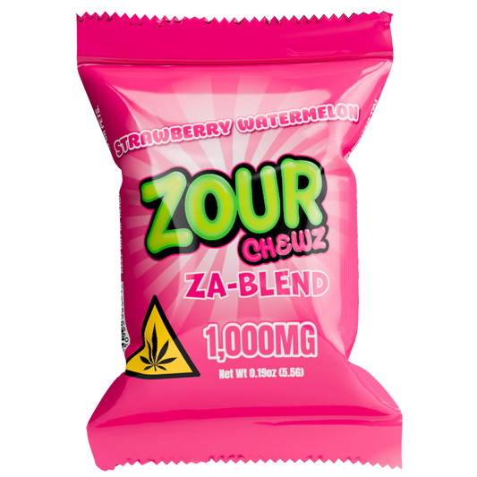10 x Zour Chewz 1000mg Edible