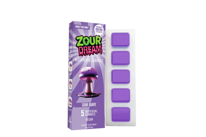 Zour Dream Mind Melting Mushroom Gummies 5ct