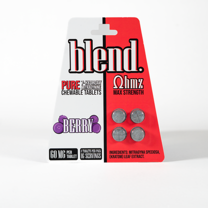 Blend Pure Flavored 7-Hydroxy Tablets | 60Mg | 4Ct