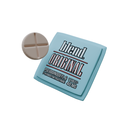 Blend Pseudo & 7-Hydroxy Tablets | 40Mg | 160Mg (Single Tabs Available)