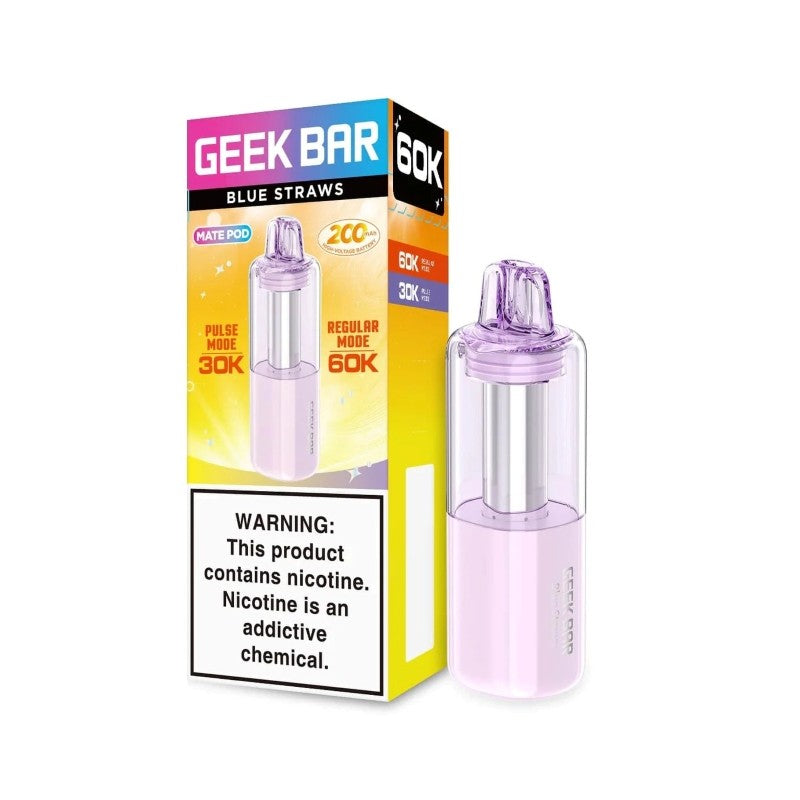 blue straws geek bar mate 60k pod