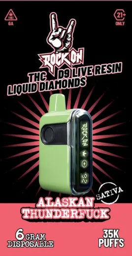 ROCK ON THC-P 6 Gram Disposables