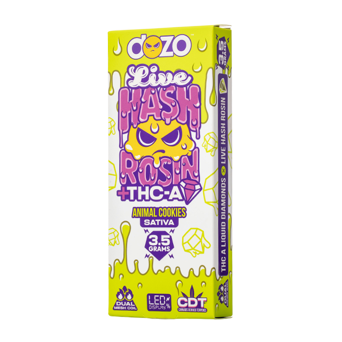 DOZO Live Hash Rosin + THC-A Disposable 3.5G