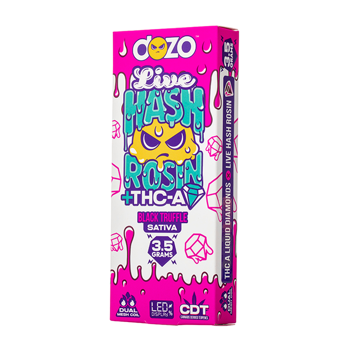 DOZO Live Hash Rosin + THC-A Disposable 3.5G
