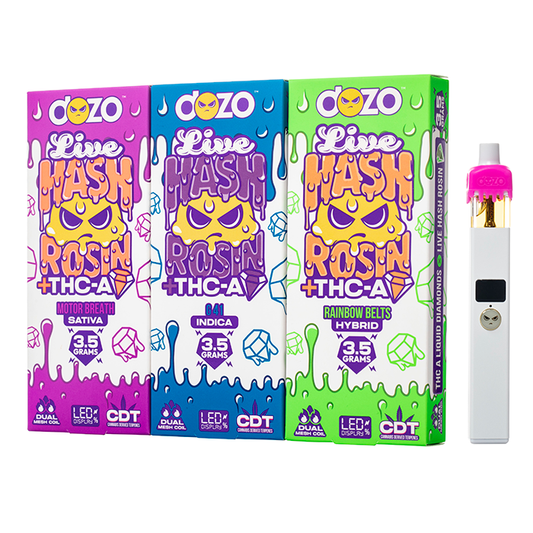 DOZO Live Hash Rosin + THC-A Disposable 3.5G