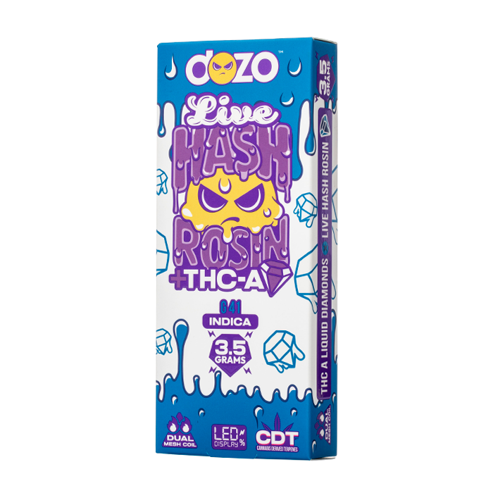 DOZO Live Hash Rosin + THC-A Disposable 3.5G