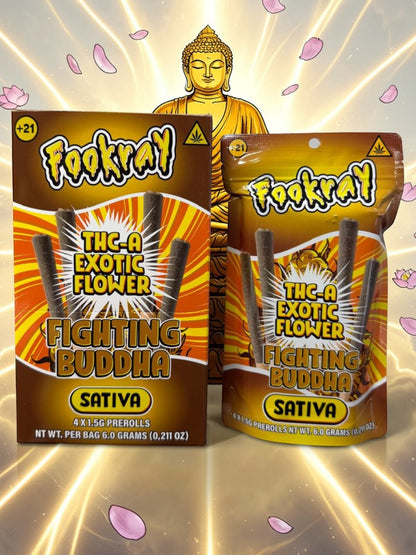 Fookray Thc-A pre rolls 4 count 1.5Gm each