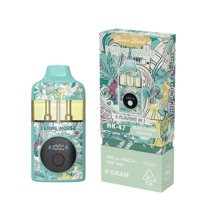 Flying Horse Stoner Blend Disposable (3 Flavors in 1 - 9 Grams) stoner/black Edition