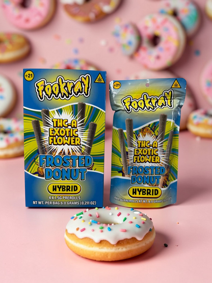 Fookray Thc-A pre rolls 4 count 1.5Gm each