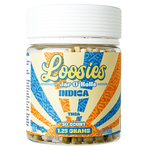 Loosies – THC-A Pre Rolls 1.5G 2CT / 50CT Jar BY STNR