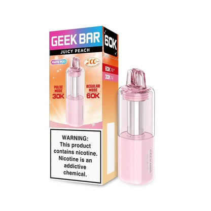 juicy peach geek bar mate 60k pod