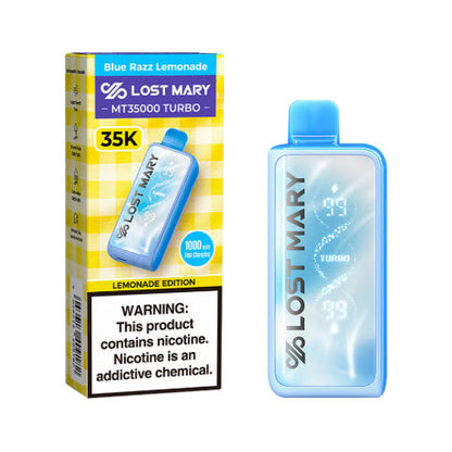 Lost Mary MT35K Turbo Disposable Vape Device - 1PC - Ohm City Vapes