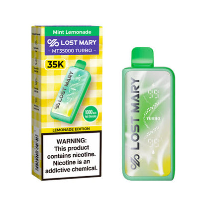 Lost Mary MT35K Turbo Disposable Vape Device - 1PC - Ohm City Vapes