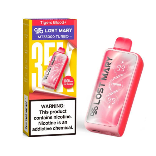 Lost Mary MT35K Turbo Disposable Vape Device - 1PC - Ohm City Vapes