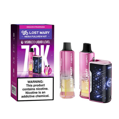Lost Mary Nera Fullview 70K Disposable Vape Kit - 1PC - Ohm City Vapes