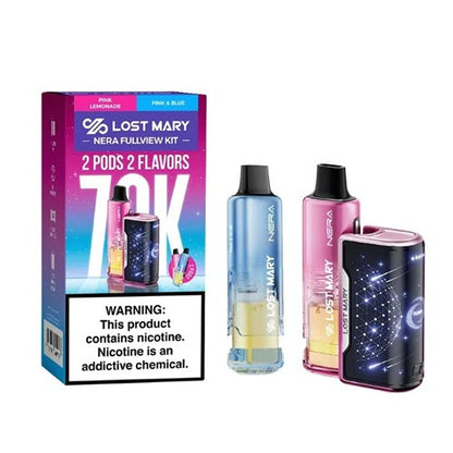 Lost Mary Nera Fullview 70K Disposable Vape Kit - 1PC - Ohm City Vapes
