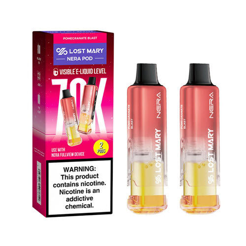 Lost Mary Nera Fullview 70K Disposable Vape Pods (Pack of 2) - Ohm City Vapes