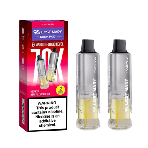 Lost Mary Nera Fullview 70K Disposable Vape Pods (Pack of 2) - Ohm City Vapes