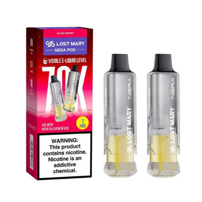 Lost Mary Nera Fullview 70K Disposable Vape Pods (Pack of 2) - Ohm City Vapes