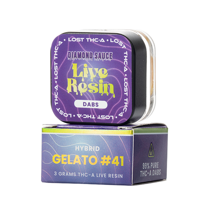 Lost Thc Live Resin Sauce Diamond Sauce 3-Grams THCA